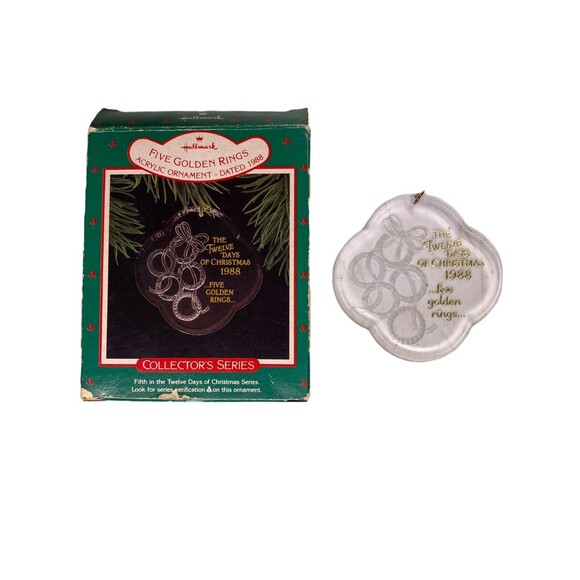 4 - Hallmark Keepsake Ornament Collector’s Series Twelve Days Of Christmas- VNTG - Picture 4 of 7